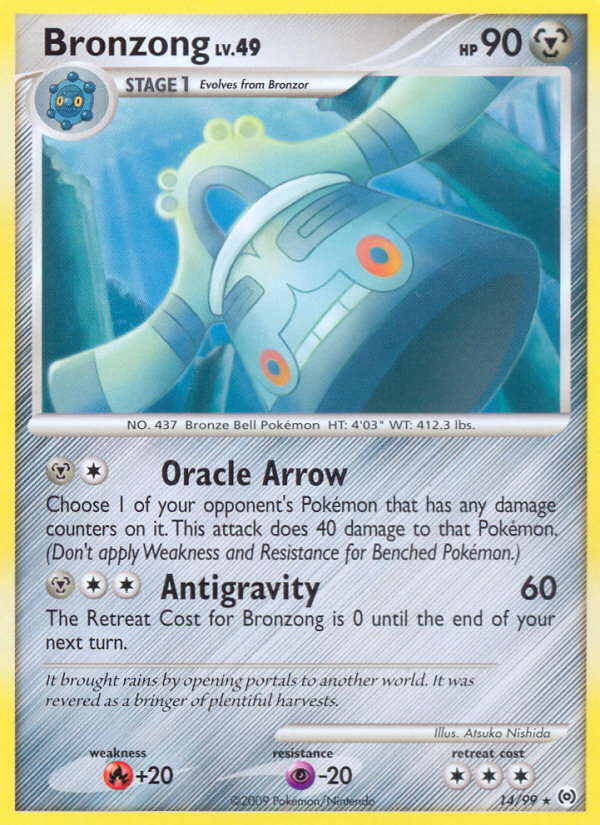 Bronzong (14/99) [Platinum: Arceus] | Game Haven TX