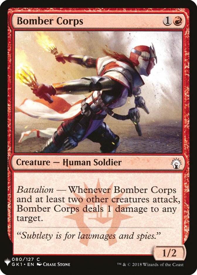 Bomber Corps [Mystery Booster] | Game Haven TX