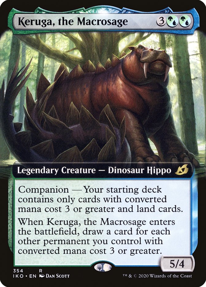 Keruga, the Macrosage (Extended Art) [Ikoria: Lair of Behemoths] | Game Haven TX