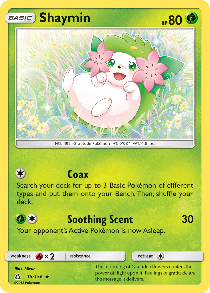 Shaymin (15/156) [Sun & Moon: Ultra Prism] | Game Haven TX