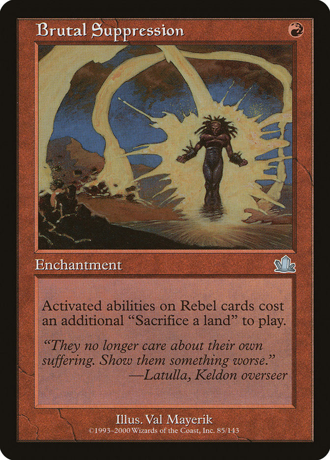 Brutal Suppression [Prophecy] | Game Haven TX