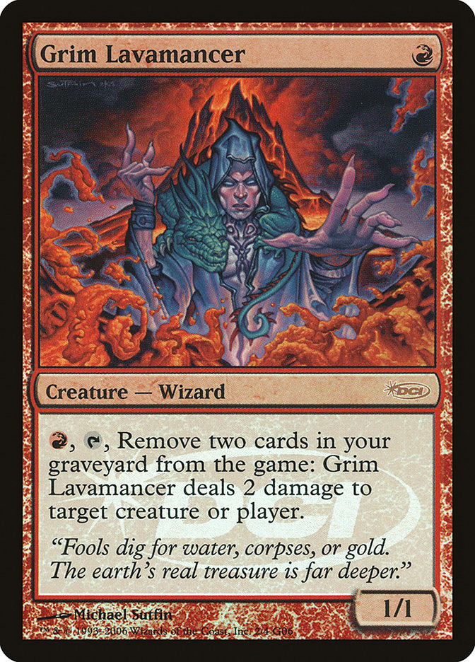 Grim Lavamancer [Judge Gift Cards 2006] | Game Haven TX