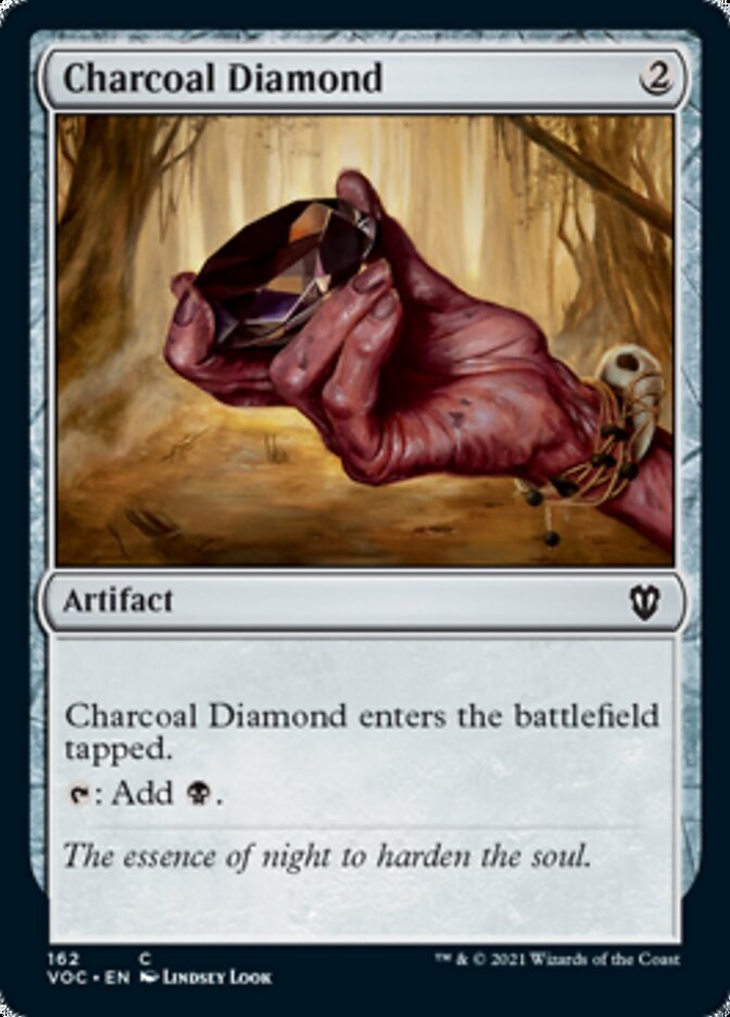 Charcoal Diamond [Innistrad: Crimson Vow Commander] | Game Haven TX