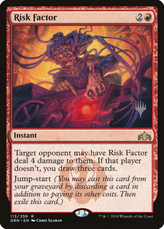 Risk Factor [Guilds of Ravnica Promos] | Game Haven TX