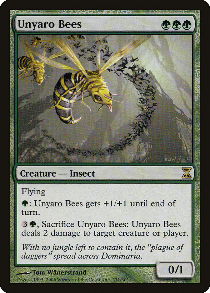 Unyaro Bees [Time Spiral] | Game Haven TX