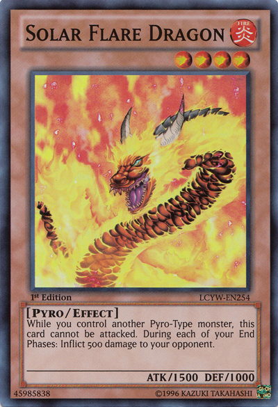 Solar Flare Dragon [LCYW-EN254] Super Rare | Game Haven TX