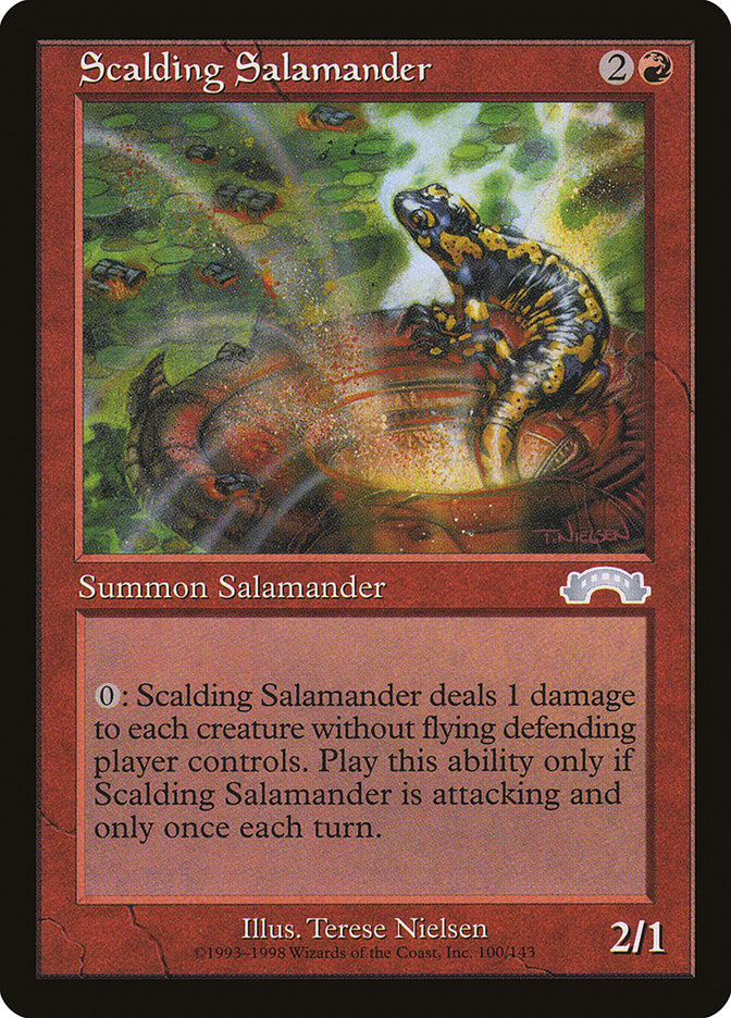 Scalding Salamander [Exodus] | Game Haven TX