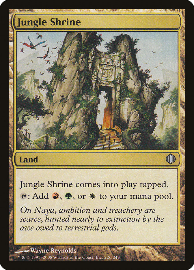 Jungle Shrine [Shards of Alara] | Game Haven TX