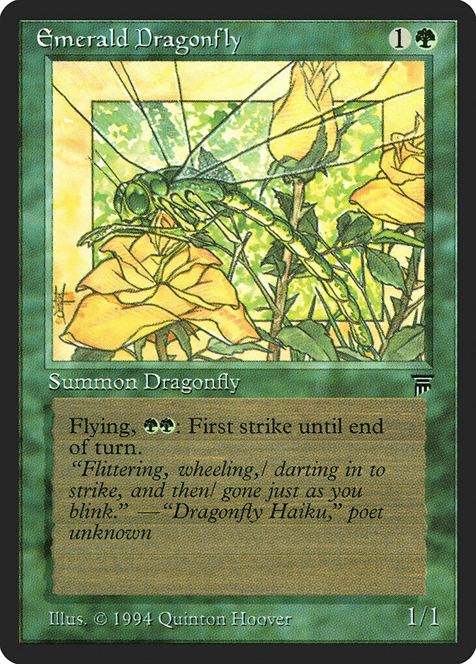 Emerald Dragonfly [Legends] | Game Haven TX