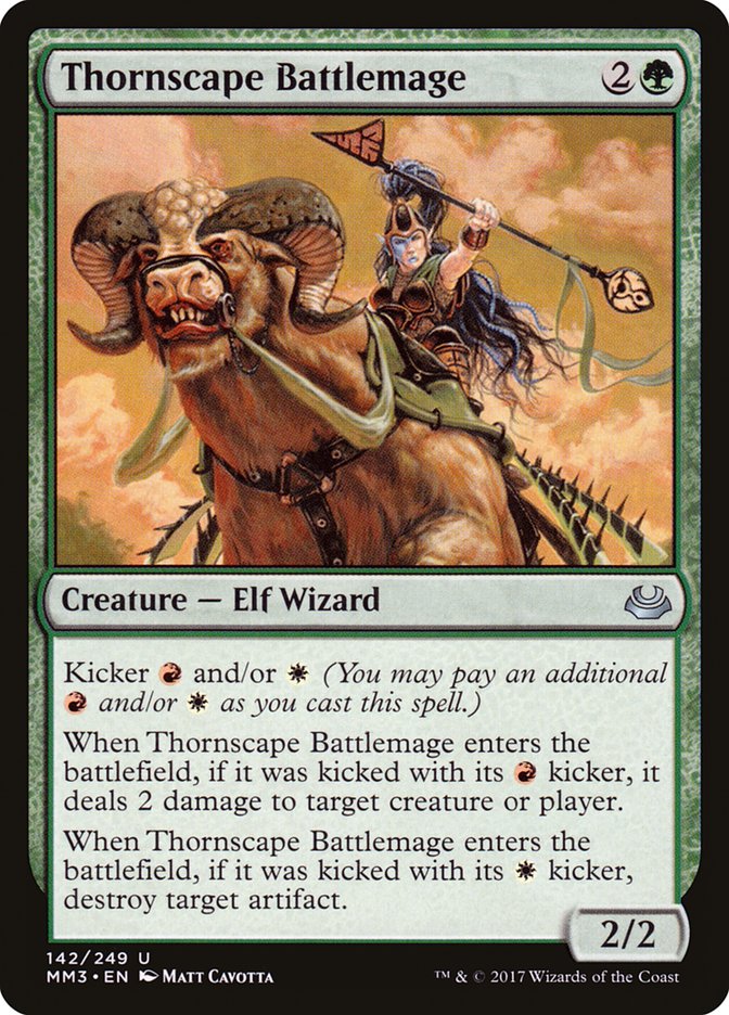 Thornscape Battlemage [Modern Masters 2017] | Game Haven TX