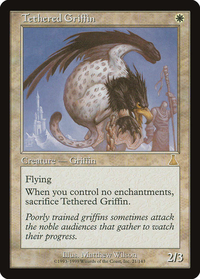 Tethered Griffin [Urza's Destiny] | Game Haven TX