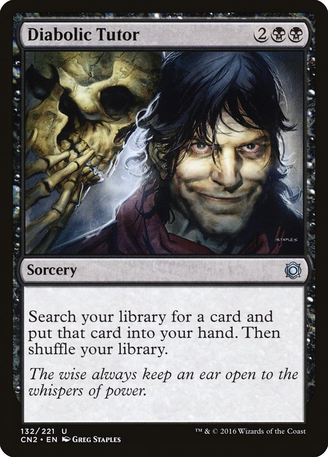Diabolic Tutor [Conspiracy: Take the Crown] | Game Haven TX