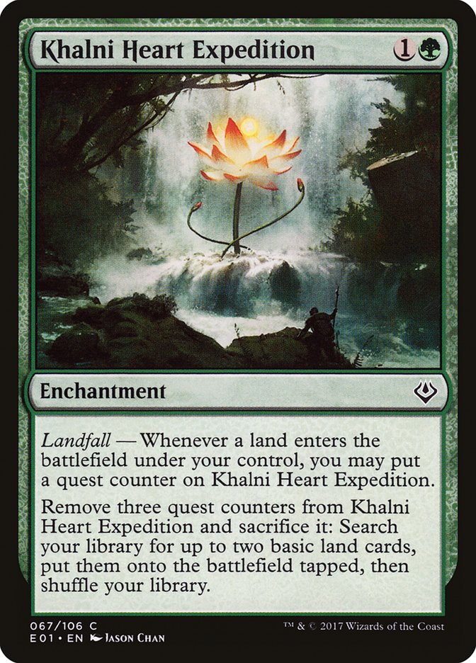 Khalni Heart Expedition [Archenemy: Nicol Bolas] | Game Haven TX