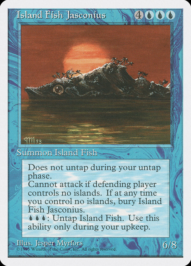 Island Fish Jasconius [Fourth Edition] | Game Haven TX