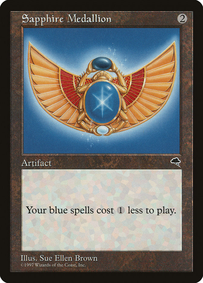 Sapphire Medallion [Tempest] | Game Haven TX