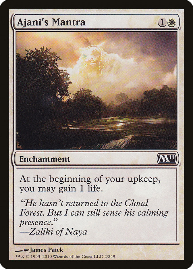 Ajani's Mantra [Magic 2011] | Game Haven TX