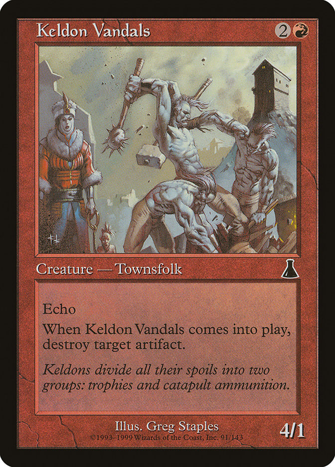 Keldon Vandals [Urza's Destiny] | Game Haven TX