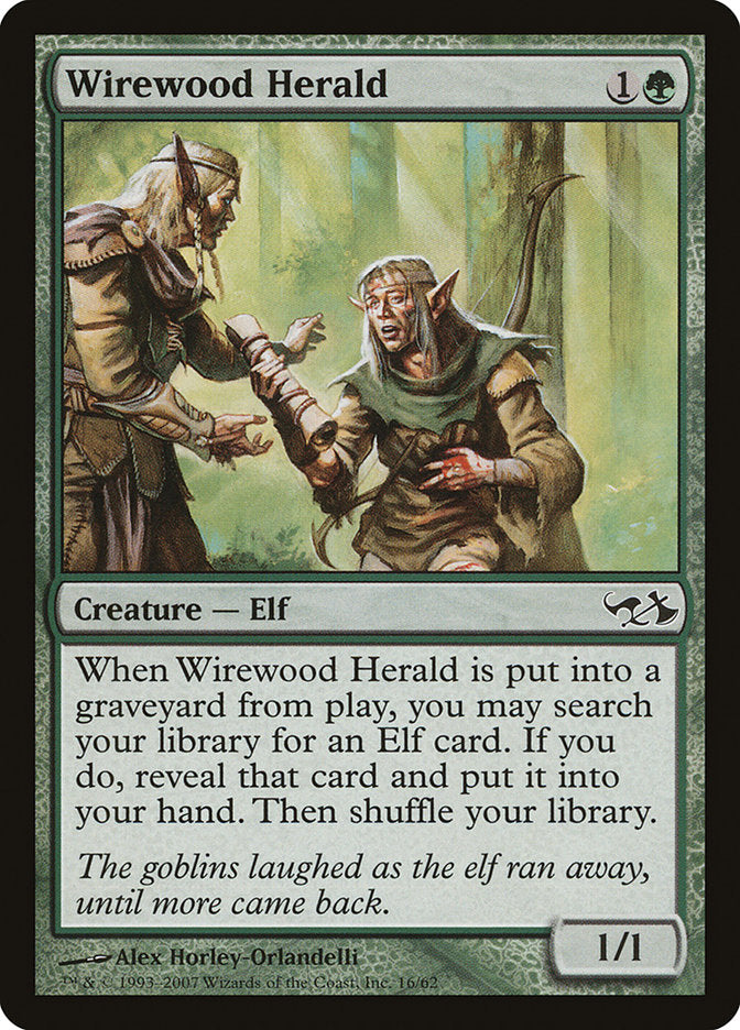 Wirewood Herald [Duel Decks: Elves vs. Goblins] | Game Haven TX