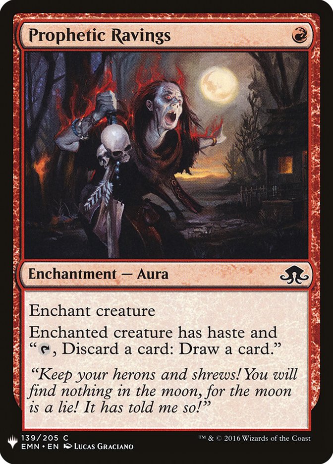 Prophetic Ravings [Mystery Booster] | Game Haven TX