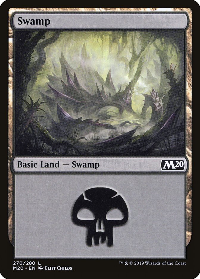 Swamp (270) [Core Set 2020] | Game Haven TX