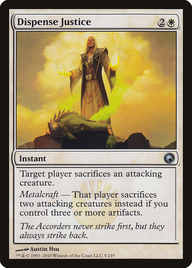 Dispense Justice [Scars of Mirrodin] | Game Haven TX