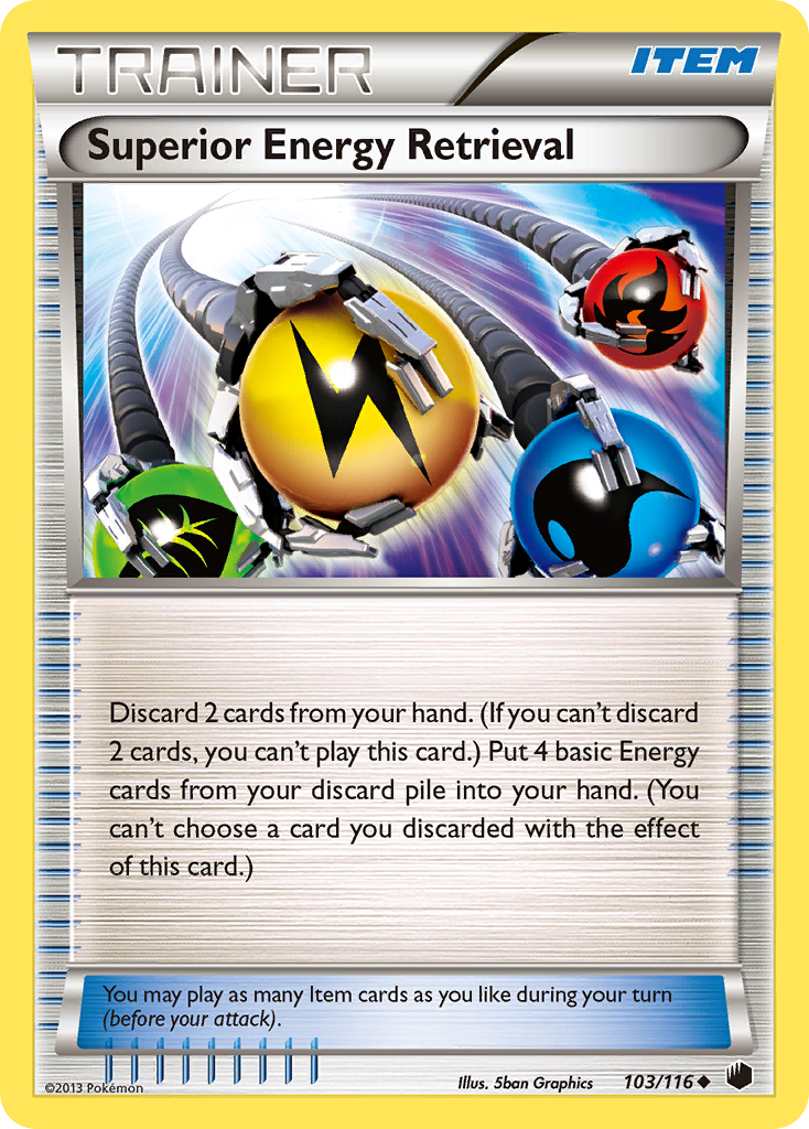 Superior Energy Retrieval (103/116) [Black & White: Plasma Freeze] | Game Haven TX