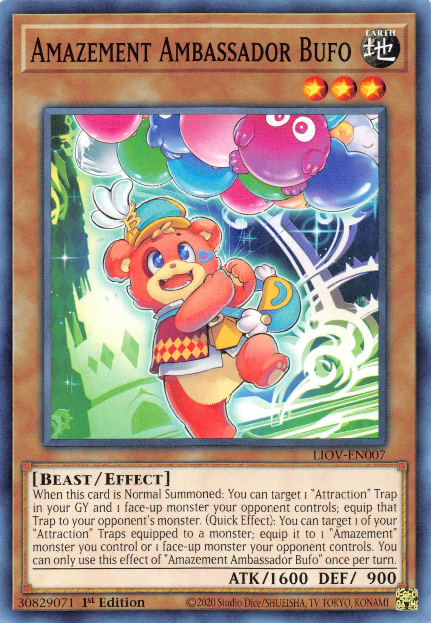 Amazement Ambassador Bufo [LIOV-EN007] Common | Game Haven TX