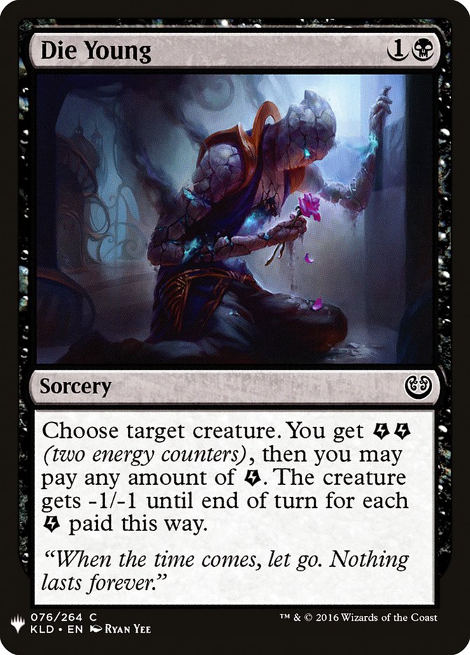 Die Young [Mystery Booster] | Game Haven TX