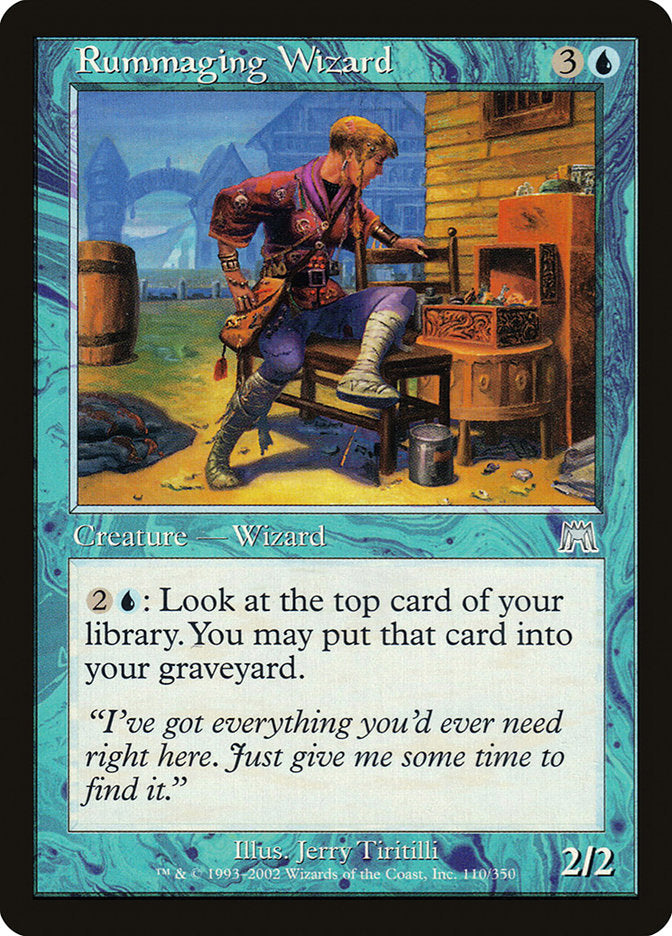 Rummaging Wizard [Onslaught] | Game Haven TX
