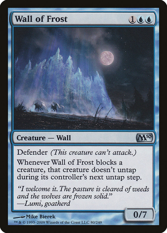 Wall of Frost [Magic 2010] | Game Haven TX