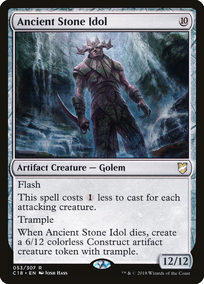 Ancient Stone Idol [Commander 2018] | Game Haven TX