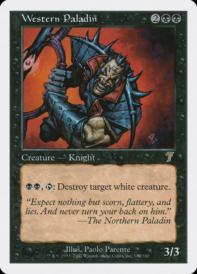 Western Paladin [Seventh Edition] | Game Haven TX