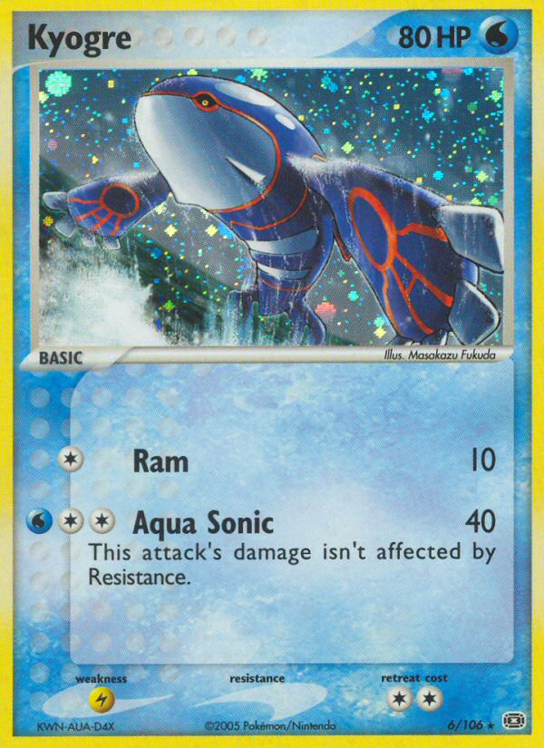 Kyogre (6/106) [EX: Emerald] | Game Haven TX