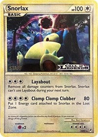 Snorlax (33/95) (Staff Prerelease Promo) [Nintendo: Black Star Promos] | Game Haven TX