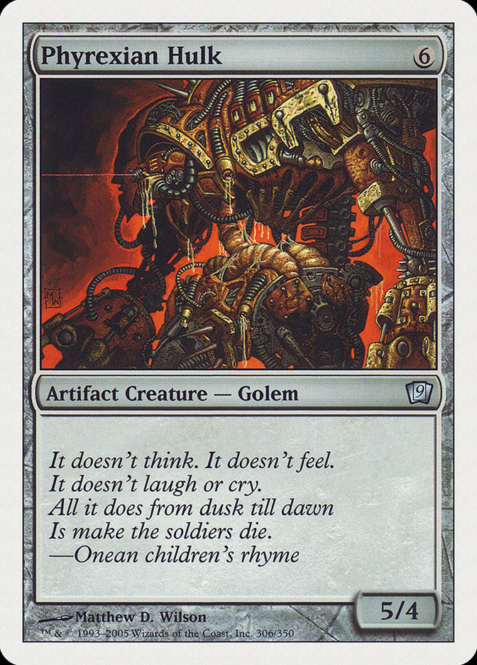 Phyrexian Hulk [Ninth Edition] | Game Haven TX