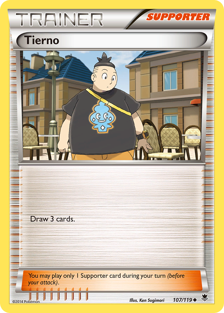 Tierno (107/119) [XY: Phantom Forces] | Game Haven TX