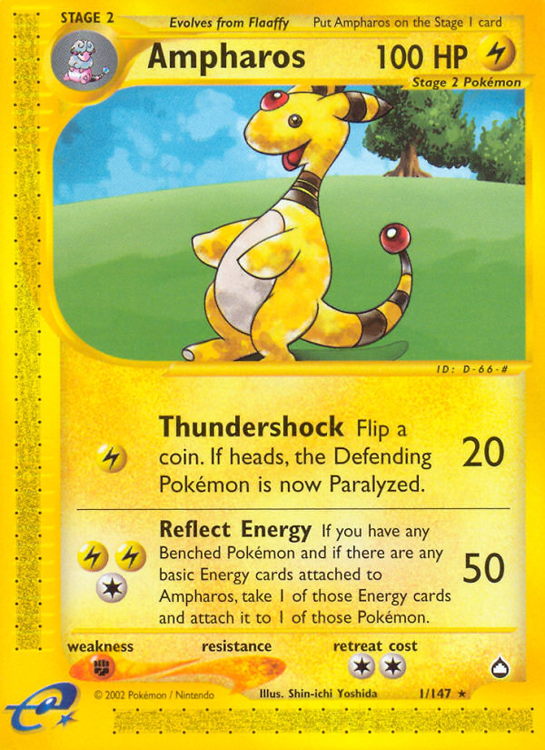 Ampharos (1/147) [Aquapolis] | Game Haven TX