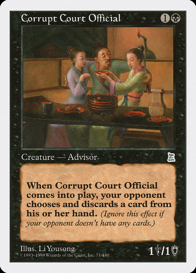 Corrupt Court Official [Portal Three Kingdoms] | Game Haven TX
