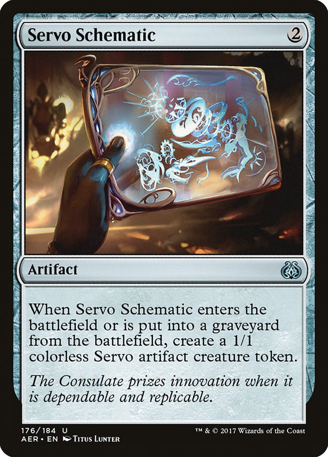 Servo Schematic [Aether Revolt] | Game Haven TX