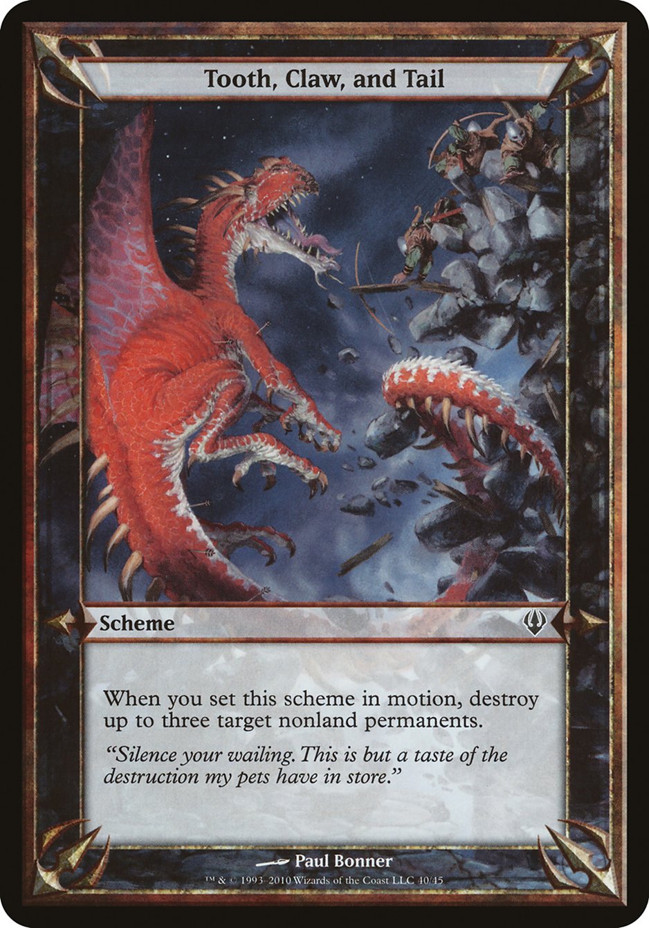Tooth, Claw, and Tail [Archenemy Schemes] | Game Haven TX