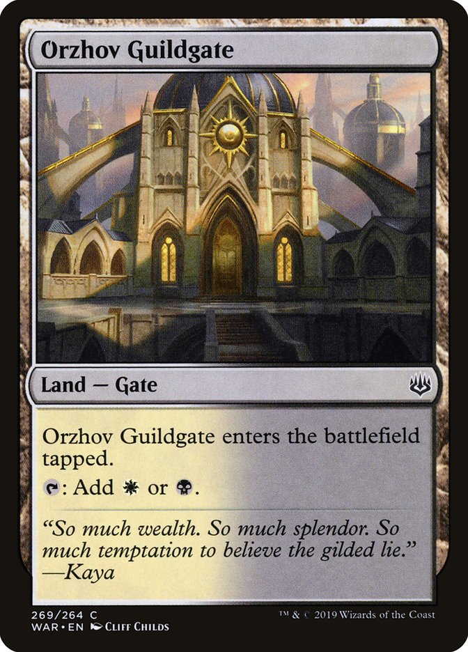Orzhov Guildgate [War of the Spark] | Game Haven TX