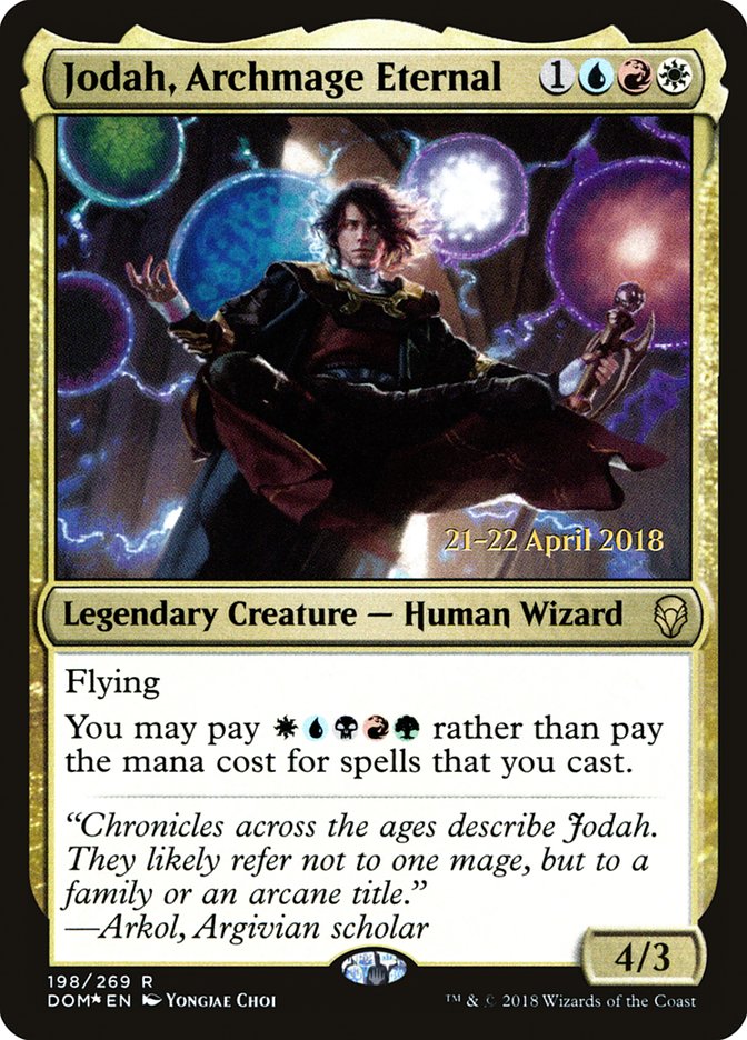 Jodah, Archmage Eternal [Dominaria Promos] | Game Haven TX