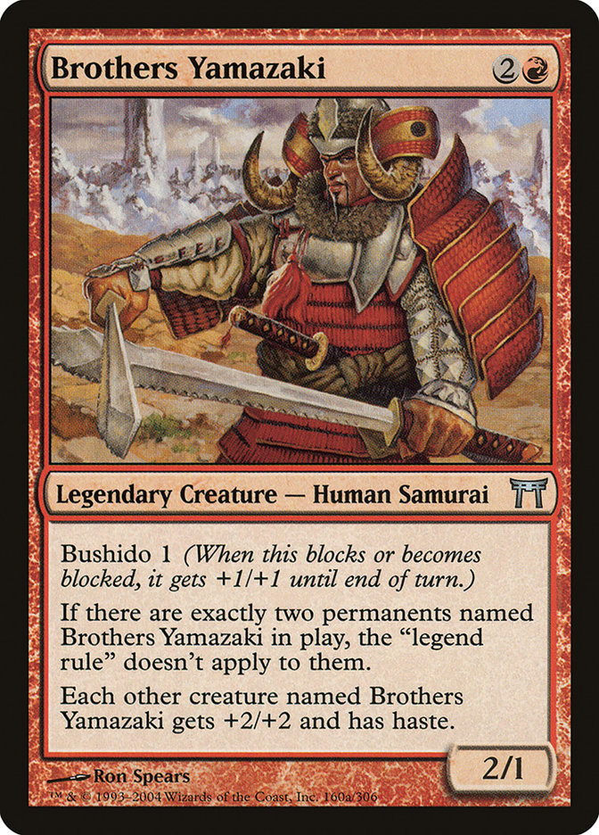 Brothers Yamazaki (160a/306) [Champions of Kamigawa] | Game Haven TX