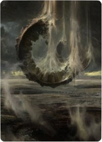 Wasteland Art Card [Zendikar Rising Art Series] | Game Haven TX