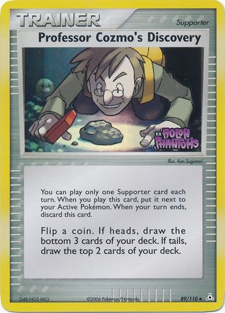 Professor Cozmo's Discovery (89/110) (Stamped) [EX: Holon Phantoms] | Game Haven TX