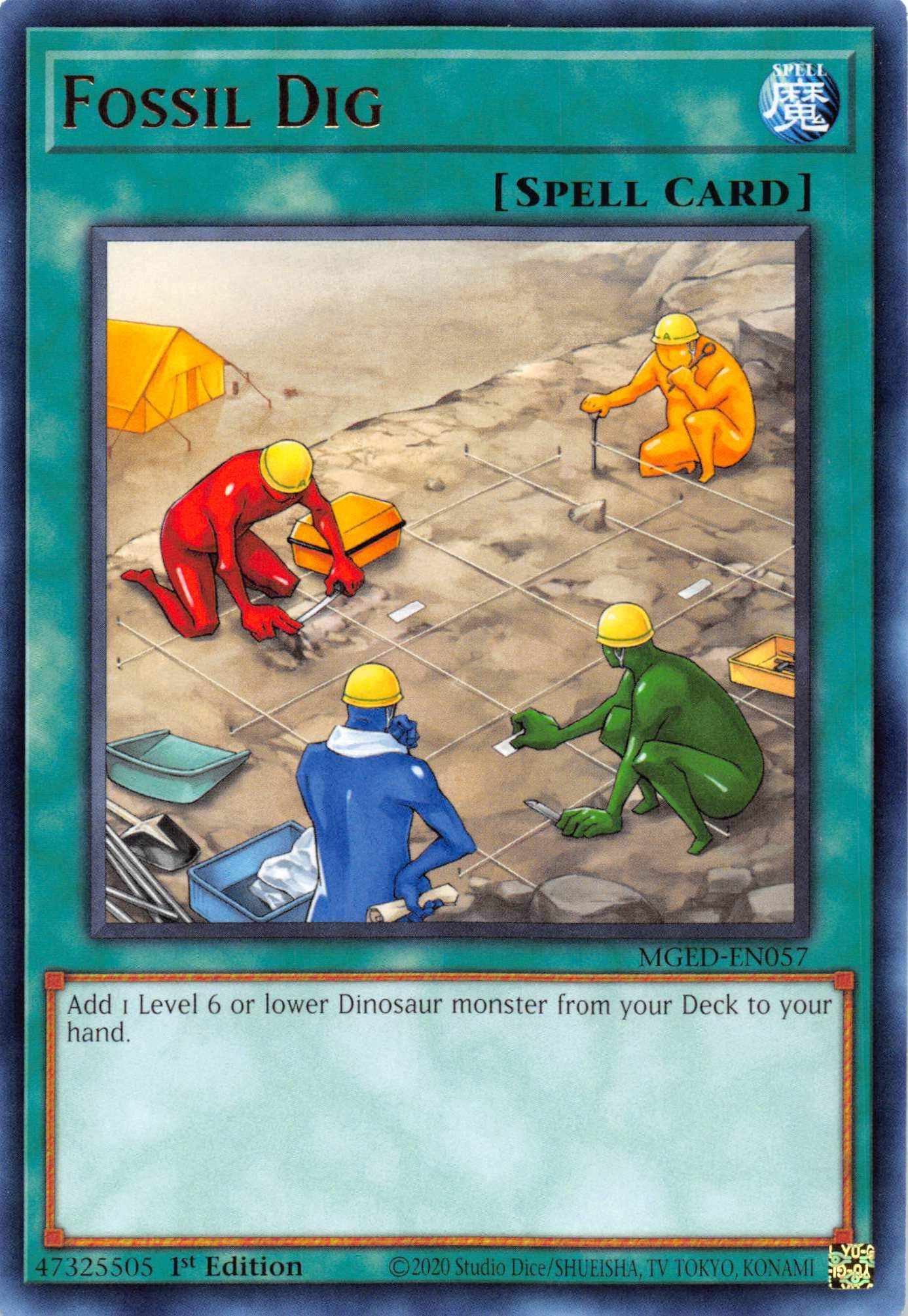 Fossil Dig [MGED-EN057] Rare | Game Haven TX