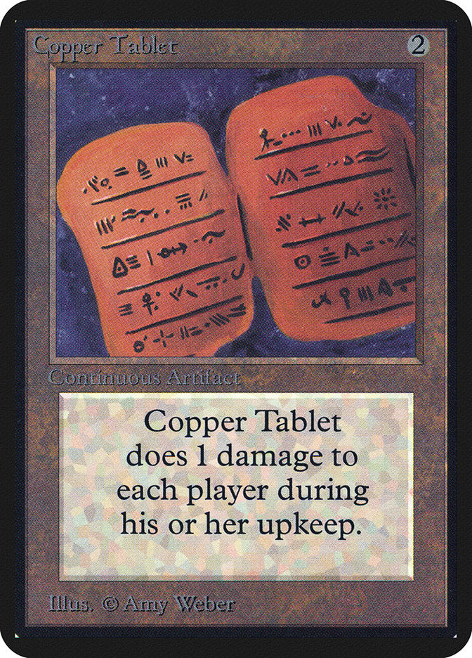 Copper Tablet [Limited Edition Alpha] | Game Haven TX