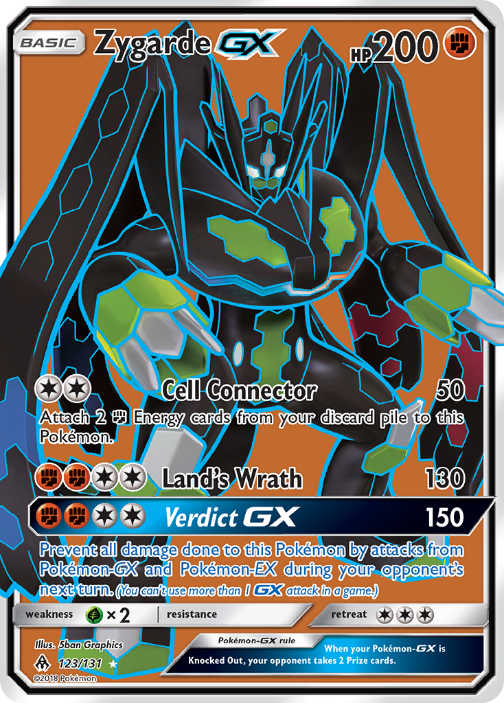 Zygarde GX (123/131) [Sun & Moon: Forbidden Light] | Game Haven TX