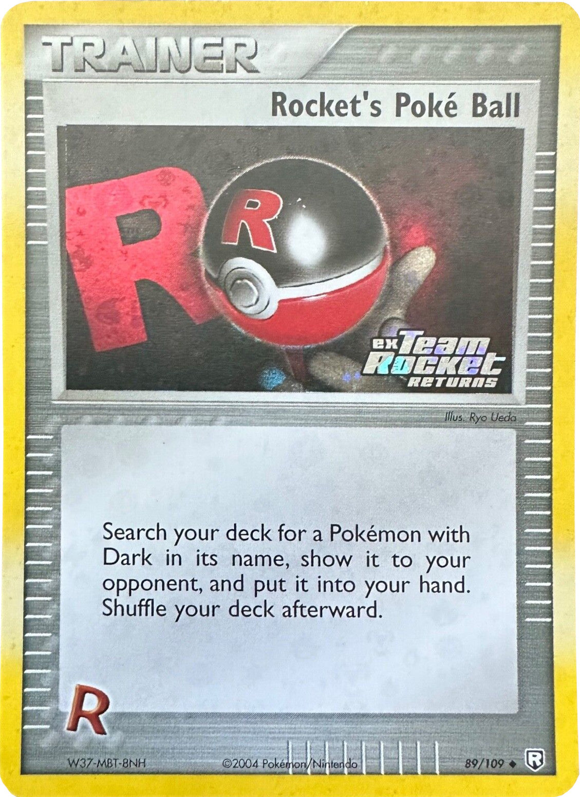 Rocket's Poke Ball (89/109) (Stamped) [EX: Team Rocket Returns] | Game Haven TX