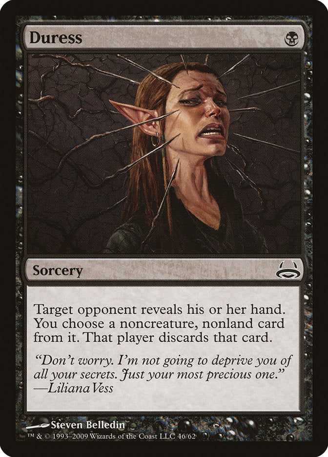 Duress [Duel Decks: Divine vs. Demonic] | Game Haven TX